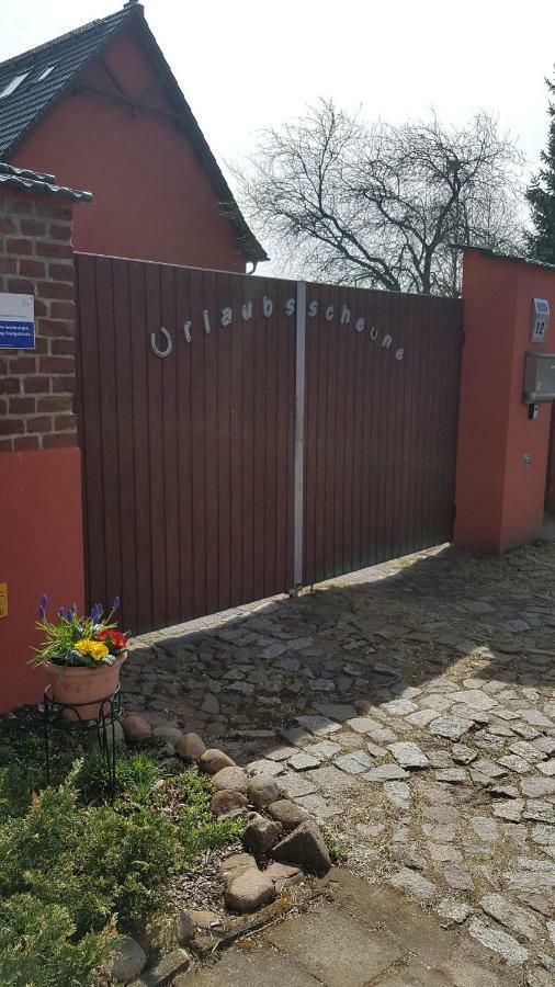 Urlaubsscheune Niedergorsdorf Exteriör bild