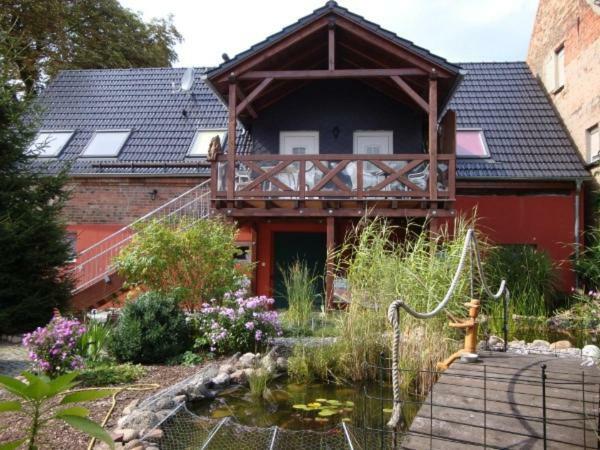 Urlaubsscheune Niedergorsdorf Exteriör bild
